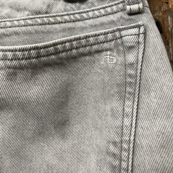 Rag & Bone Dre Low-Rise Slim Boyfriend Jeans 29 Gray / Dust Wash - Picture 5 of 10